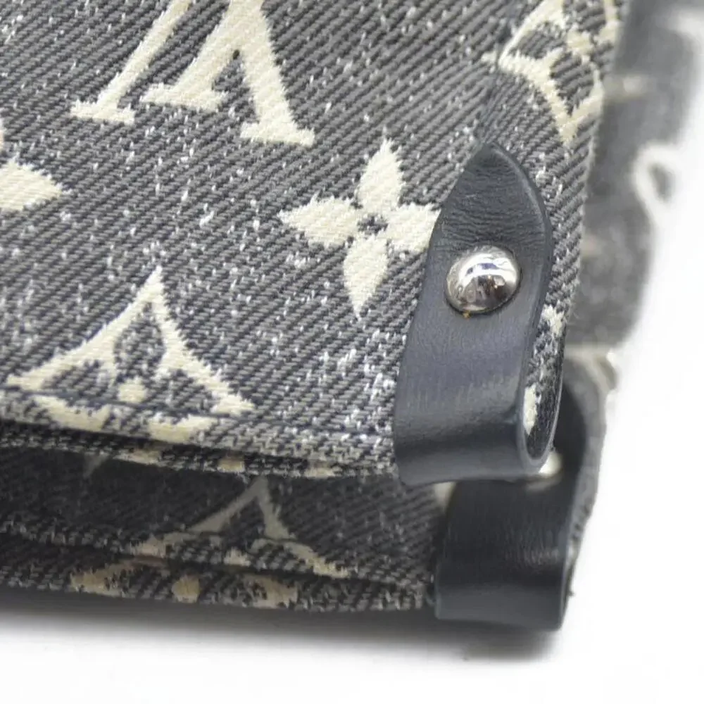 Louis Vuitton  Monogram Jacquard Denim Onthego MM Black